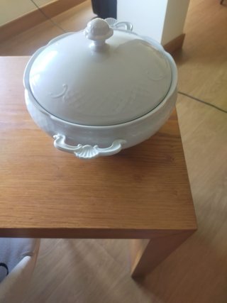 Sopera Bidasoa Porcelana Blanca
