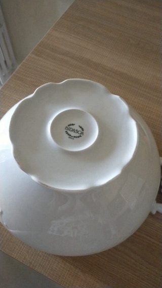 Sopera Bidasoa Porcelana Blanca