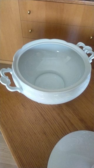 Sopera Bidasoa Porcelana Blanca
