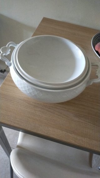 Sopera Bidasoa Porcelana Blanca