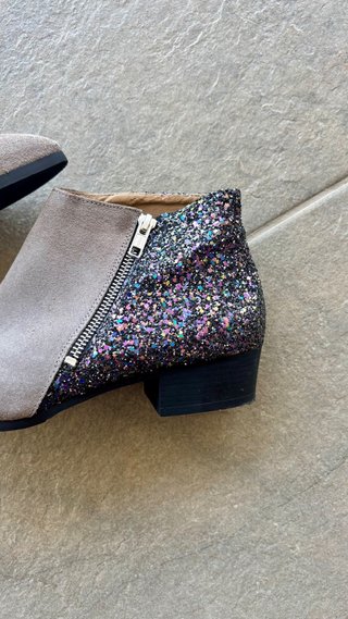 Botines Glitter Multicolor Talla 39