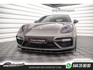 SPOILER / LIP DELANTERO V1 PARA PORSCHE PANAMERA TURBO S E-HYBRID 2016-2020
