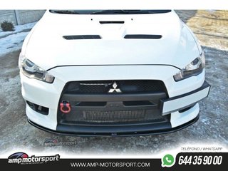 SPOILER / LIP DELANTERO V2 PARA MITSUBISHI LANCER EVOLUTION X 2007-2015