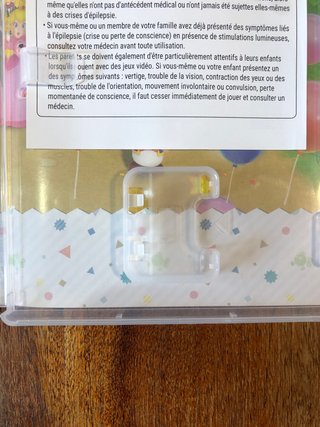 Custodia vuota Super Mario Party switch no gioco