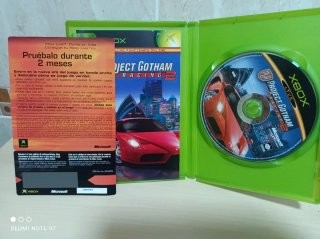 Project Gotham Racing 2 Xbox nuevo sin usar nunca
