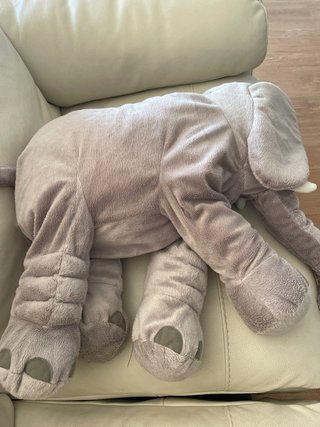 3 Peluches Grandes: Oso, Elefante y Perro