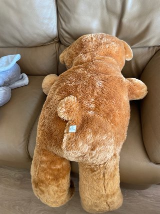 3 Peluches Grandes: Oso, Elefante y Perro