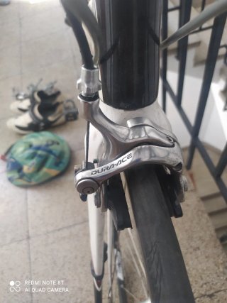 Bicicleta de carbono c durace 105 y tiagra y extrs