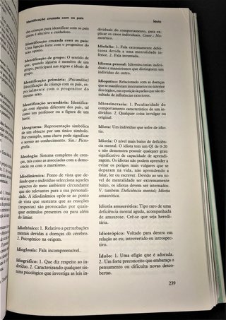 Dicionário de Psicologia de James P. Chaplin