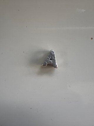Charms Pandora Letra A Plata