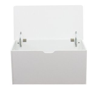 Box Contenitore Baule Portaoggetti Bianco 78x40cm