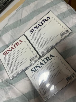 Lote 3 CDs Frank Sinatra
