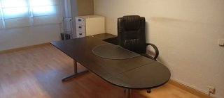 Escritorio de oficina madera y metal