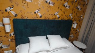 Cabecero Cama Tapizado Terciopelo Negro