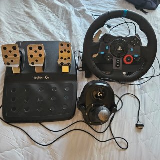 Volante Logitech G29 con Pedales y Palanca