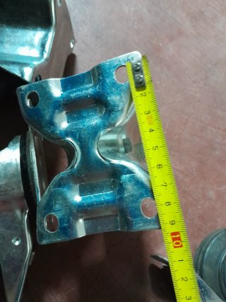 2 Ruedas Giratorias para Carga y 2 fijas