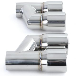 COLAS DE ESCAPE DOBLES PARA AUDI A4 B8