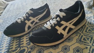 Zapatillas ASICS Tiger Runner II Negro/Blanco