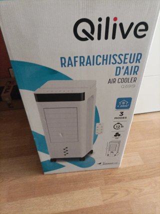 Climatizador Qlive Blanco y Negro