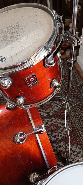 Batería Premier Genista años 90 Made in England