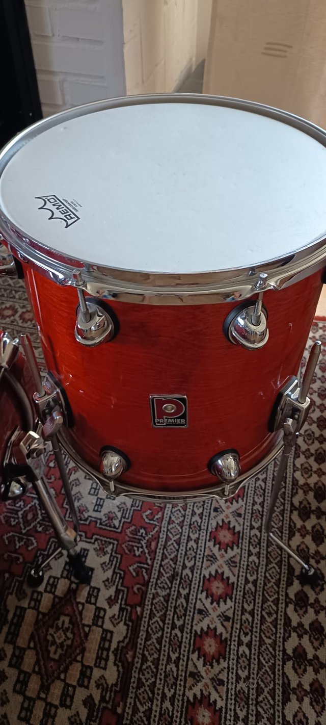 Batería Premier Genista años 90 Made in England