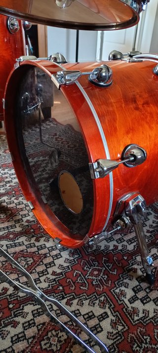 Batería Premier Genista años 90 Made in England