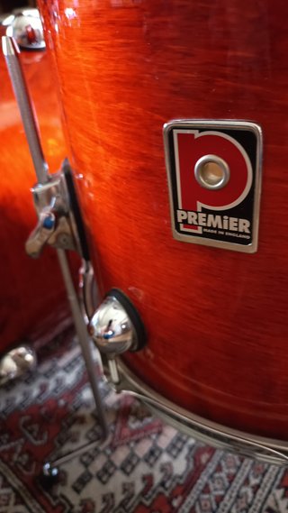 Batería Premier Genista años 90 Made in England