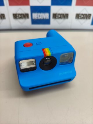 Cámara Polaroid Azul y Multicolor