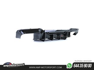 DIFUSOR TRASERO LOOK M5 EN NEGRO BRILLANTE PARA BMW SERIE 5 F10/F11 + COLAS TITANIO