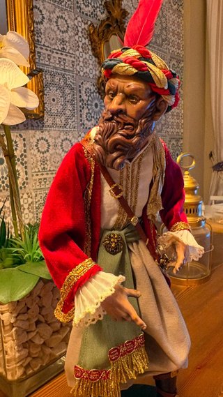 Figura Junifero Turco Belen 40cm