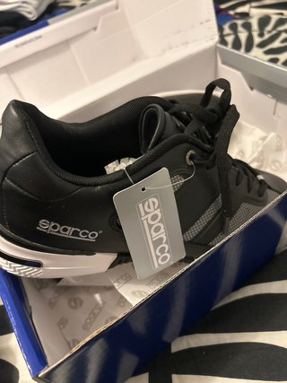 Zapatillas Sparco Negras y Grises