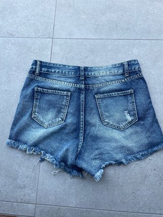 Shorts vaqueros rotos talla M 38/40