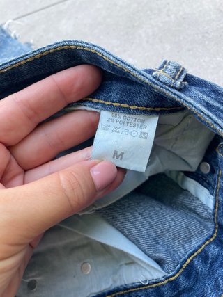Shorts vaqueros rotos talla M 38/40