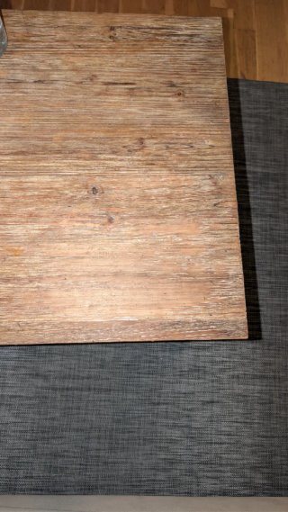Mesa de centro madera y metal