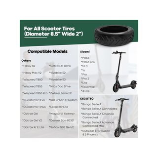 Ruedas antideslizantes para Xiaomi scooter