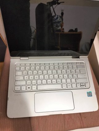 HP Spectre Ordenador Portátil Plata no funciona