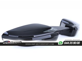 CARCASAS DE ESPEJOS PARA BMW SERIE 4 G22/G26 2020-- LOOK M4 NEGRO BRILLO