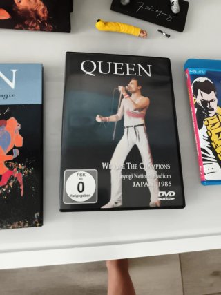 Lote Queen: 3 CD Digipak + DVD + Blu-Ray + CD U2