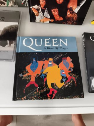 Lote Queen: 3 CD Digipak + DVD + Blu-Ray + CD U2