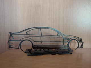 Maqueta BMW M3 E46 - 20cm