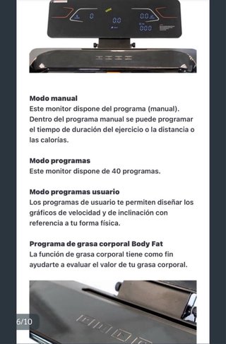 Cinta de correr BH
