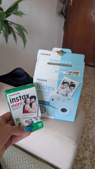 Cámara Fujifilm Instax Mini 9 Ice Blue
