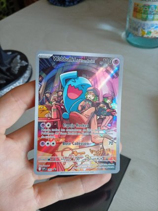 Carta Pokémon Wobbuffet del Team Rocket