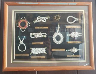 Cuadro de nudos marineros