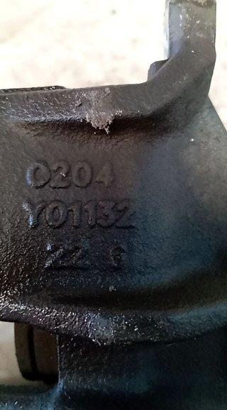 Pinza de freno citroen 239497 y01132 c-elysee