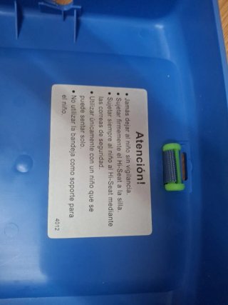 Trona plegable asiento elevador  para bebé