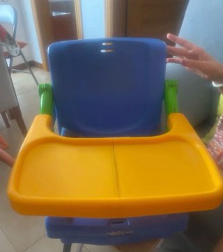 Trona plegable asiento elevador  para bebé