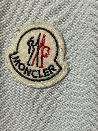 Polo Moncler Azul Claro Talla XL