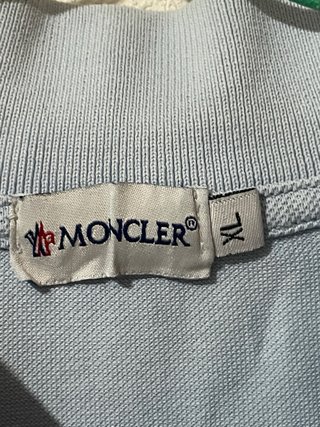 Polo Moncler Azul Claro Talla XL