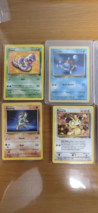 Cartas Pokémon antiguas